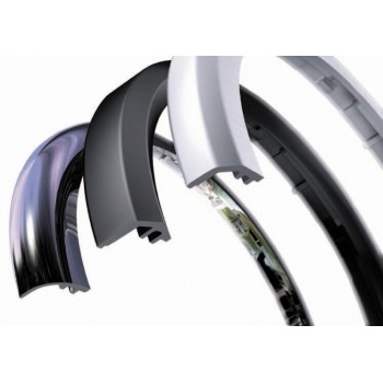 Ghiera di finitura VDO per strumenti ViewLine - ø 52 mm finitura TONDA RAGGIATA