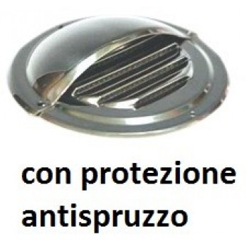 Griglia aerazione circolare con reticella antizanzare