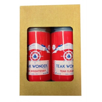 TEAK WONDER COMBO PACK - CLEANER & BRIGHTENER 