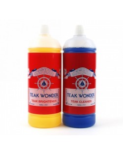 TEAK WONDER COMBO PACK - DETERSIVO e SBIANCANTE
